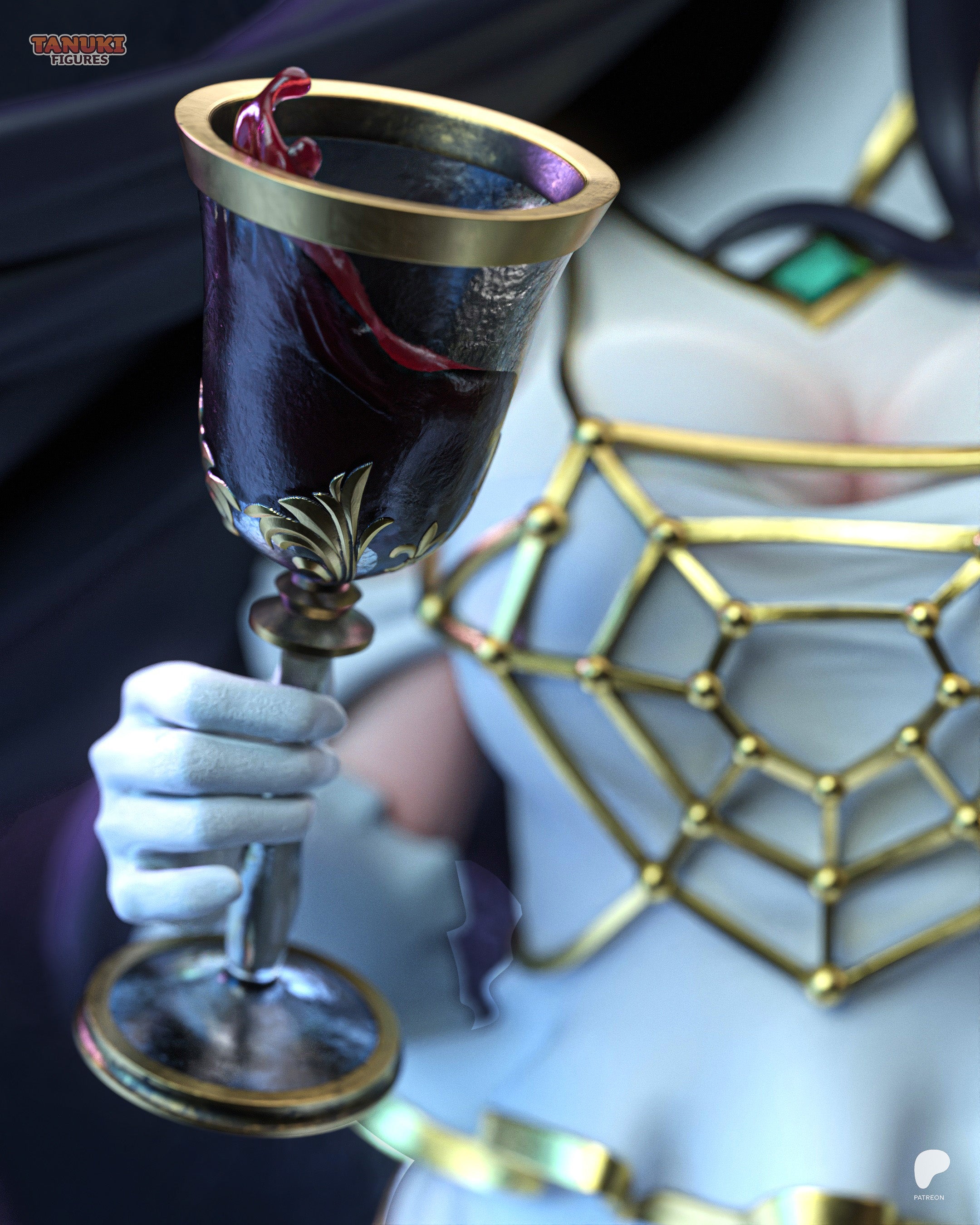 Albedo - Overlord — Figura Coleccionável Premium em Resina 3D