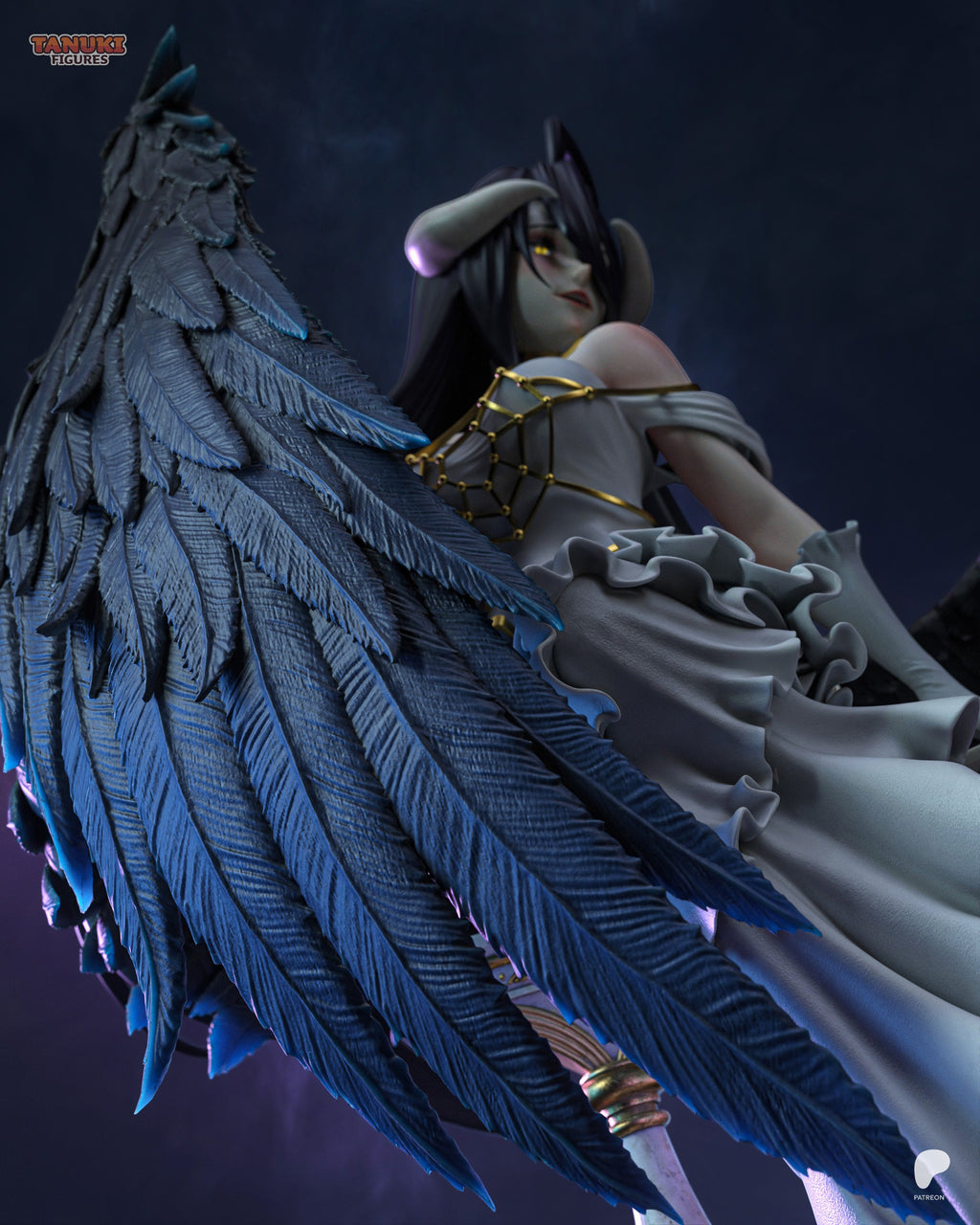 Albedo - Overlord — Figura Coleccionável Premium em Resina 3D