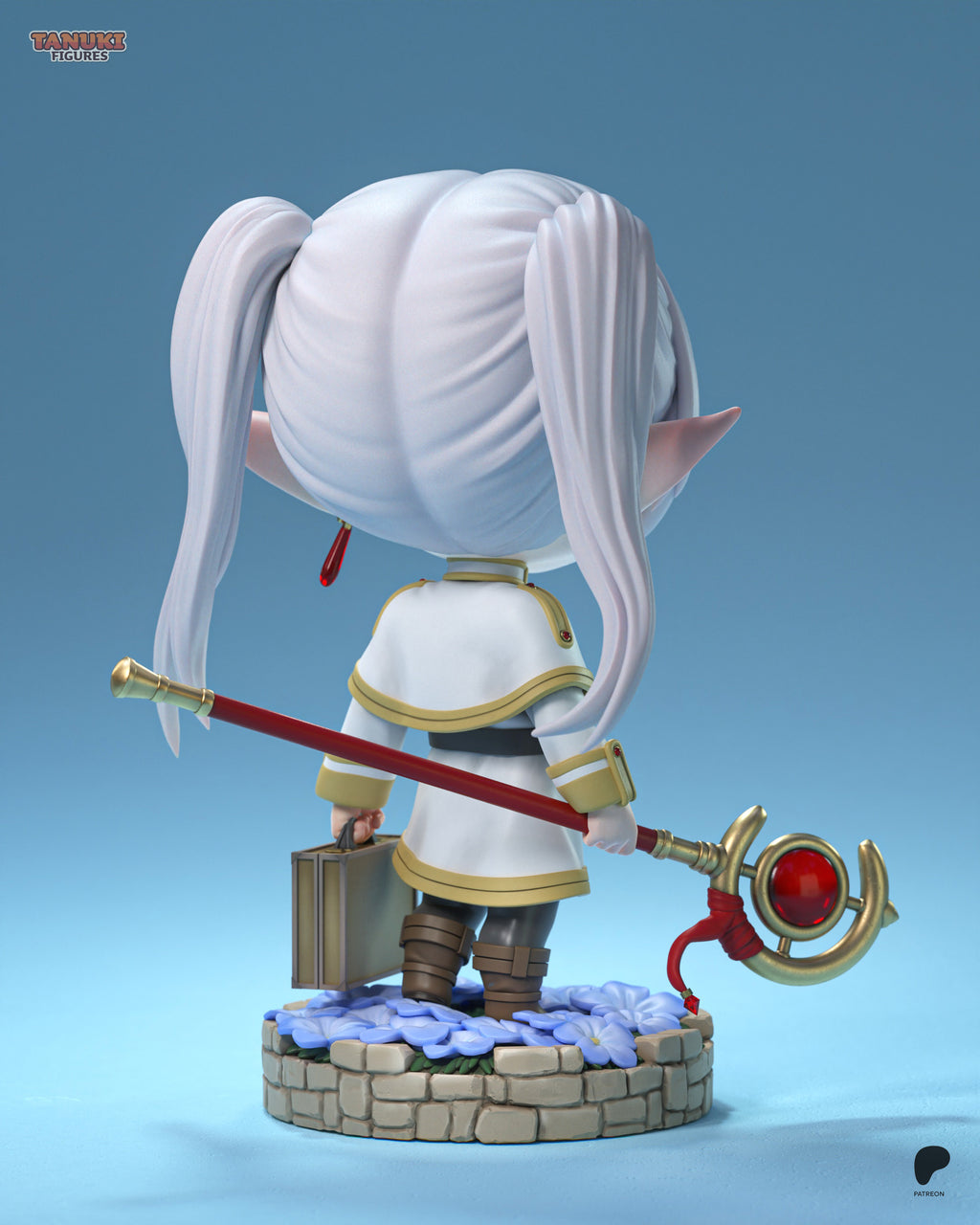 Frieren - Chibi — Figura Coleccionável Premium em Resina 3D