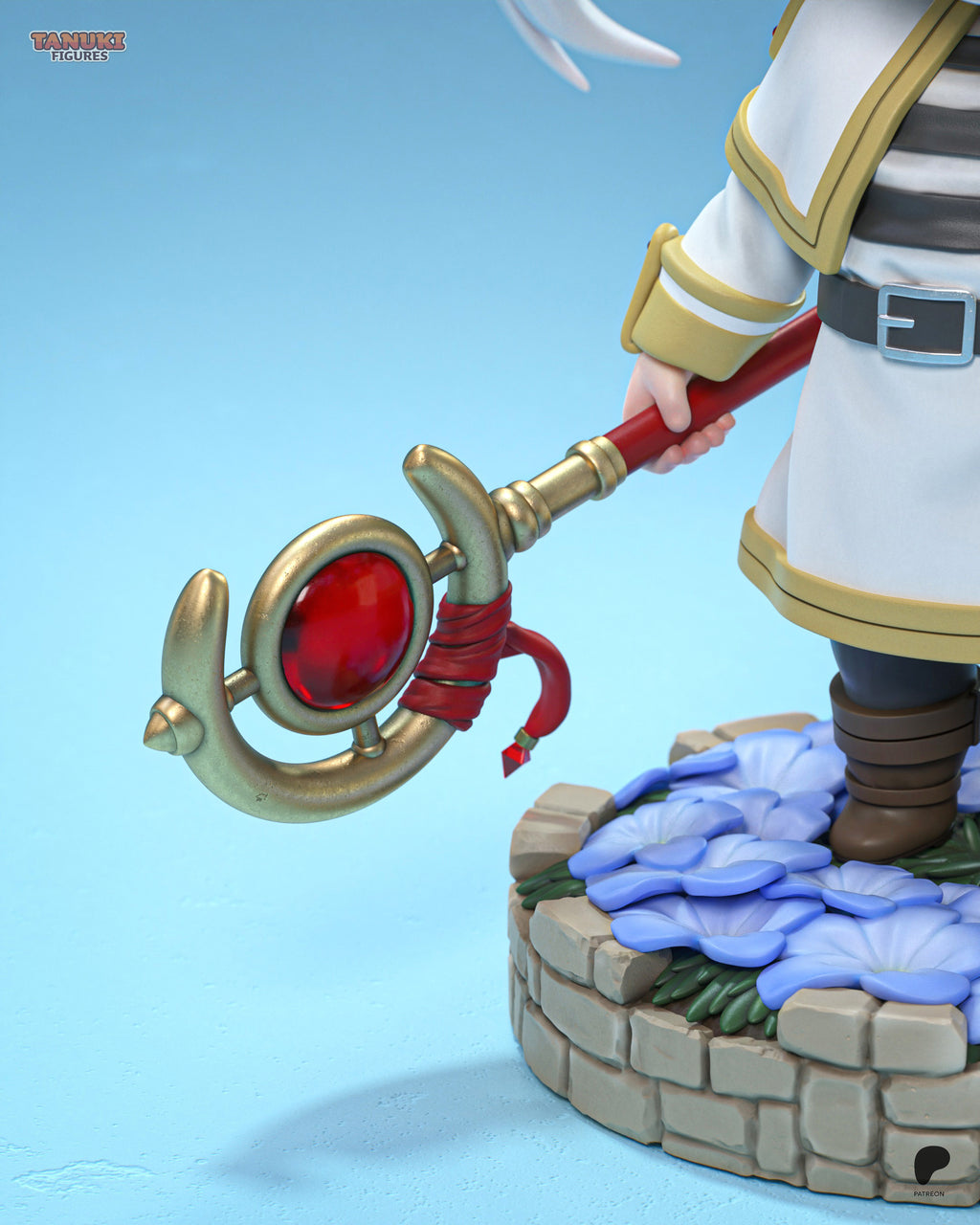 Frieren - Chibi — Figura Coleccionável Premium em Resina 3D