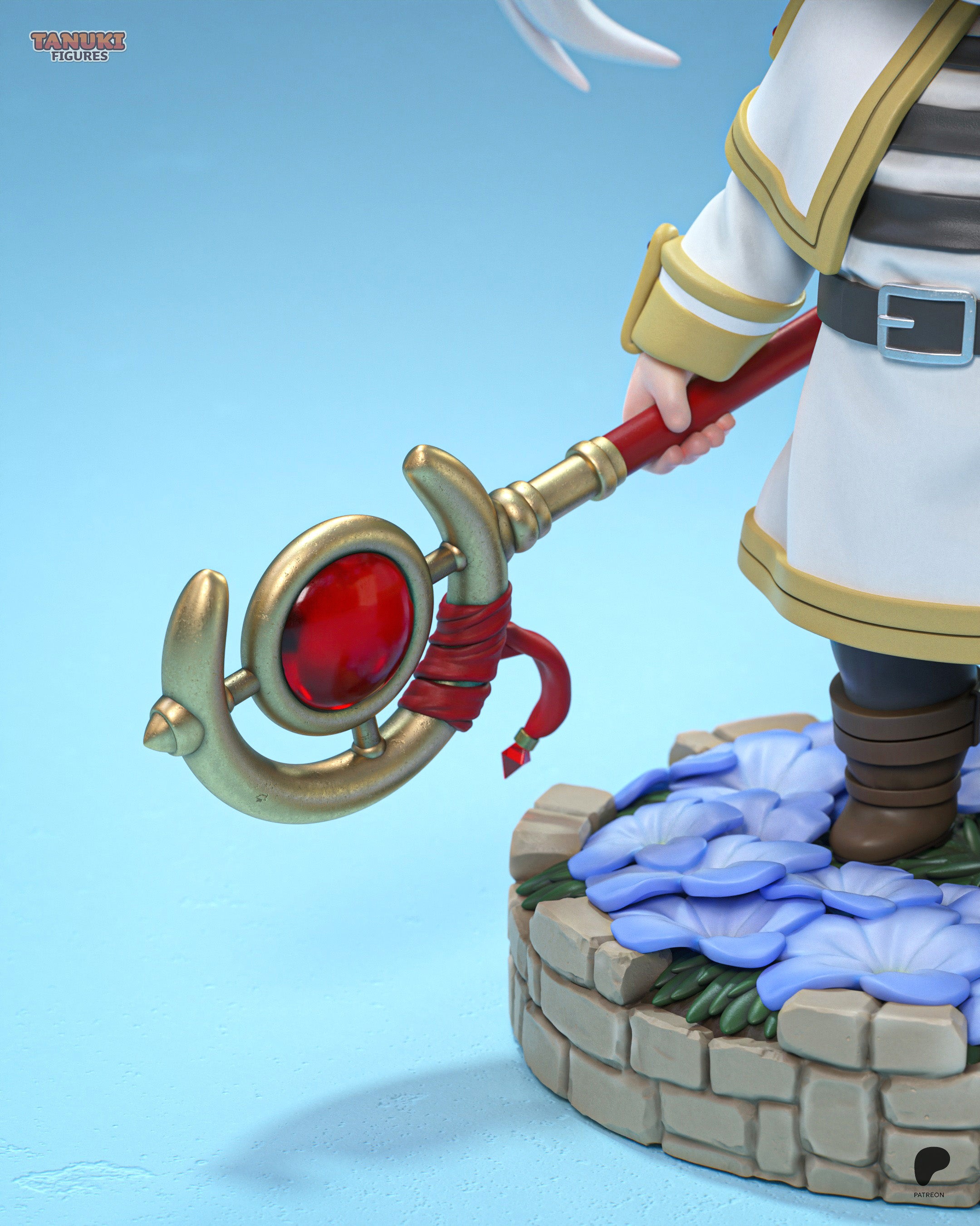 Frieren - Chibi — Figura Coleccionável Premium em Resina 3D