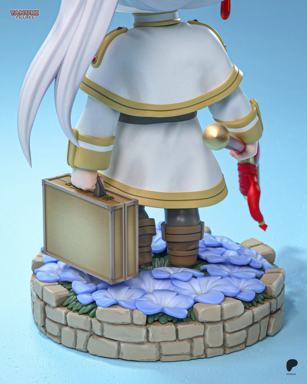 Frieren - Chibi — Figura Coleccionável Premium em Resina 3D