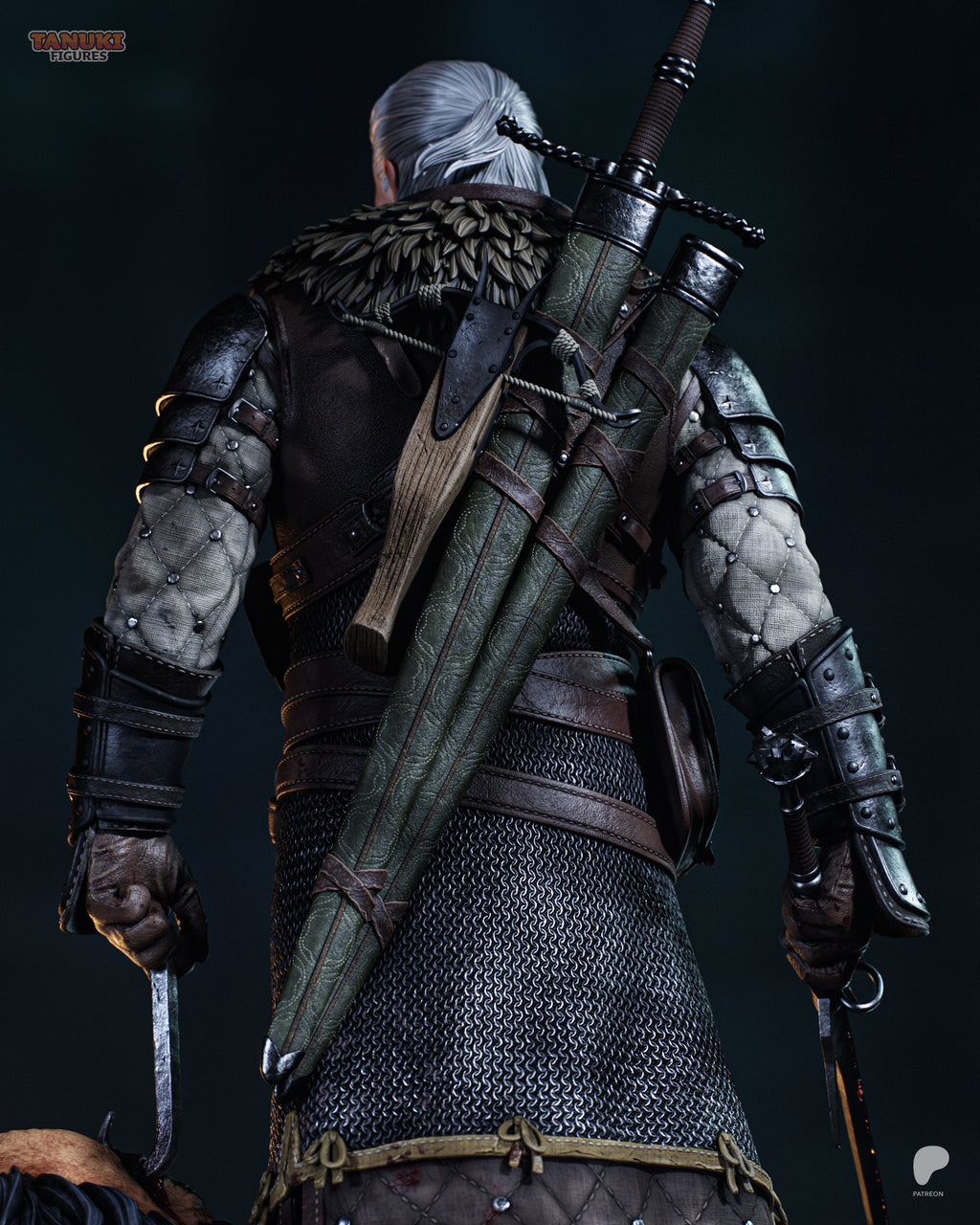 Geralt - The Witcher 3 — Premium 3D Resin Collectible Figure
