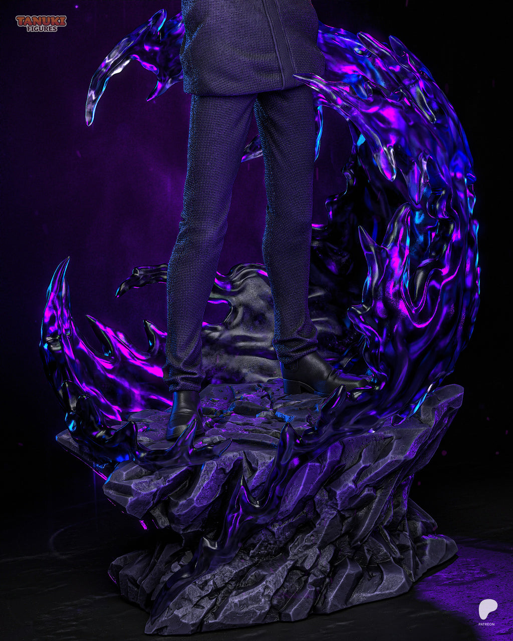 Satoro Gojo - Jujutsu Kaisen — Figura Coleccionável Premium em Resina 3D