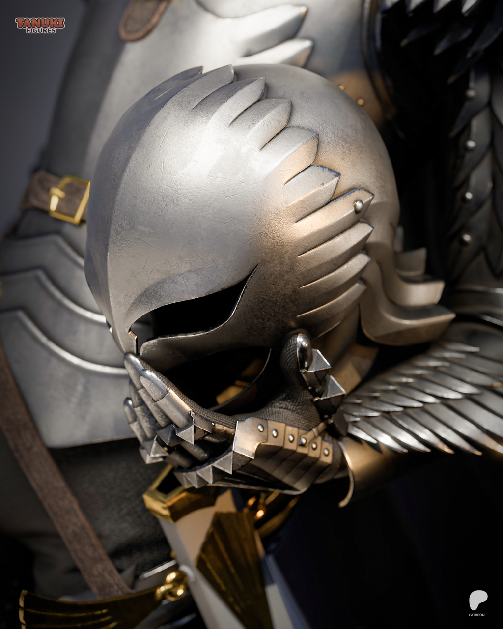 Griffith - Berserk - Figura Coleccionável Premium em Resina 3D