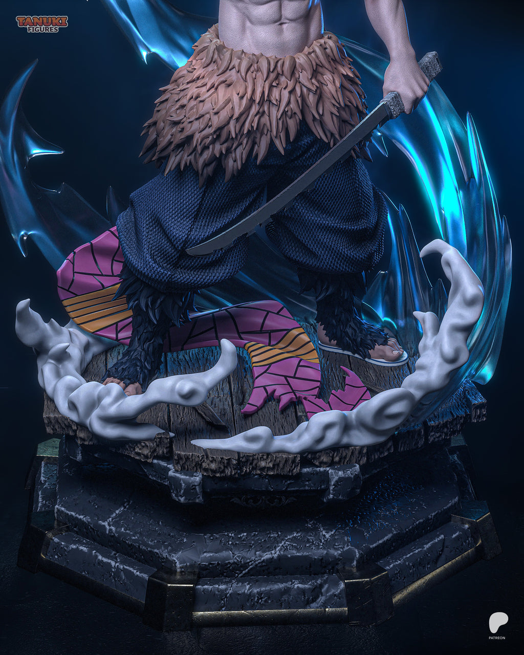 Inosuke - Demon Slayer - Figura Coleccionável Premium em Resina 3D