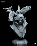 Itachi - Naruto - Busto - Figura Coleccionável Premium em Resina 3D