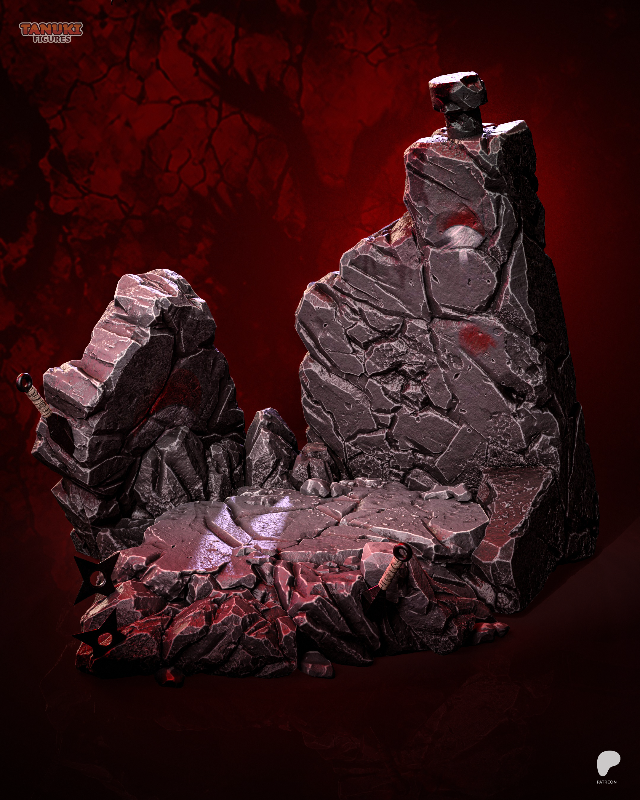 Itachi - Naruto - Figura Coleccionável Premium em Resina 3D