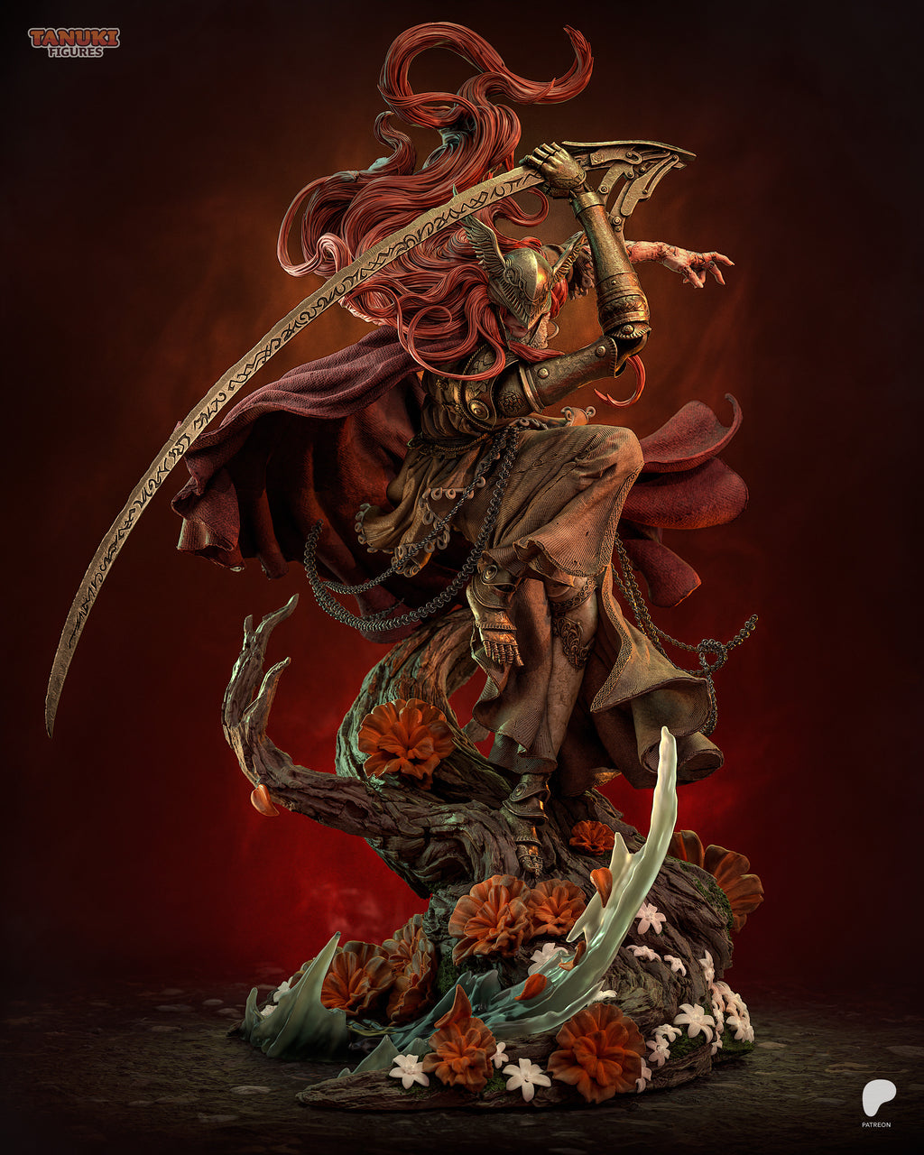 Malenia - Elden Ring — Premium 3D Resin Collectible Figure