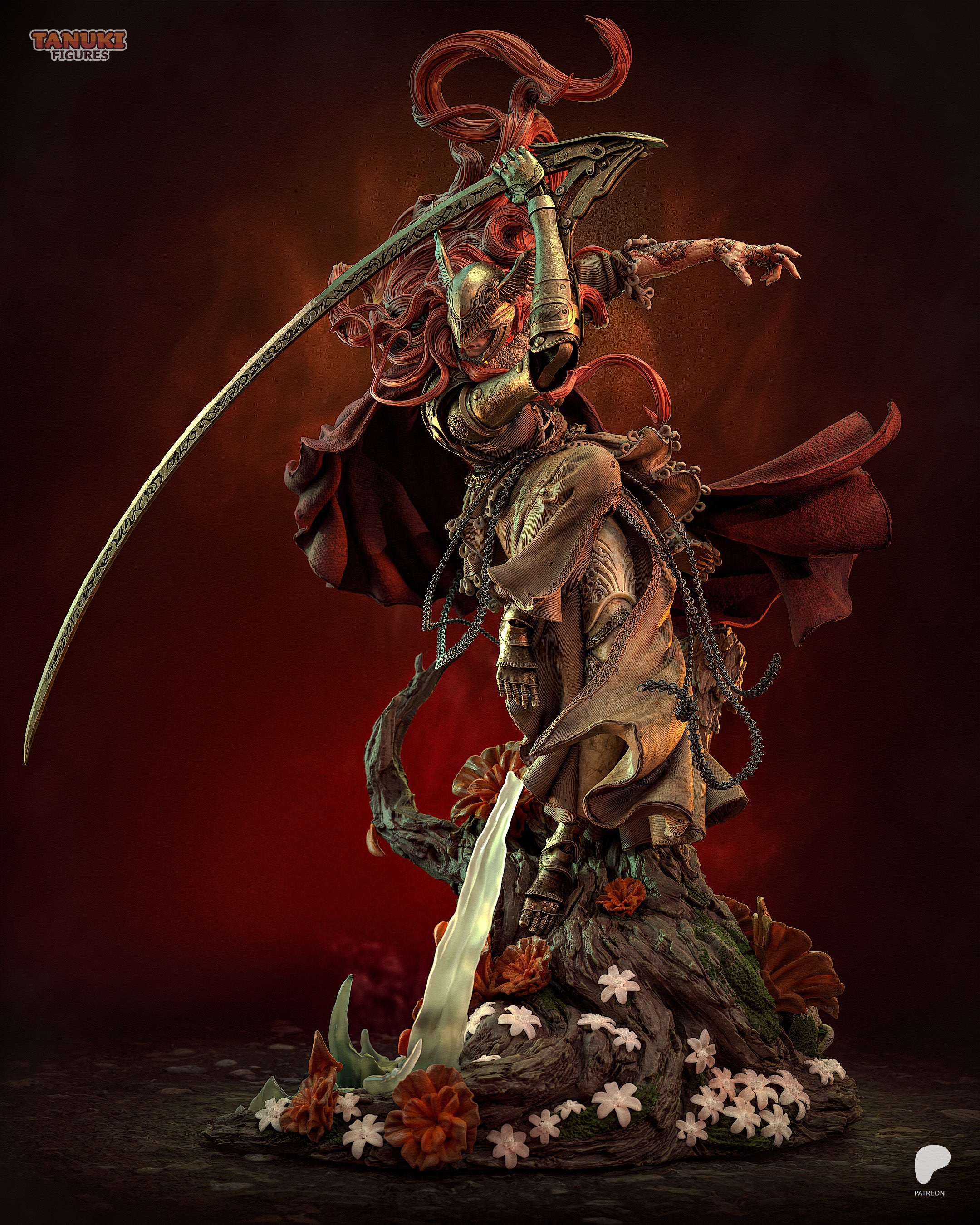 Malenia - Elden Ring — Premium 3D Resin Collectible Figure