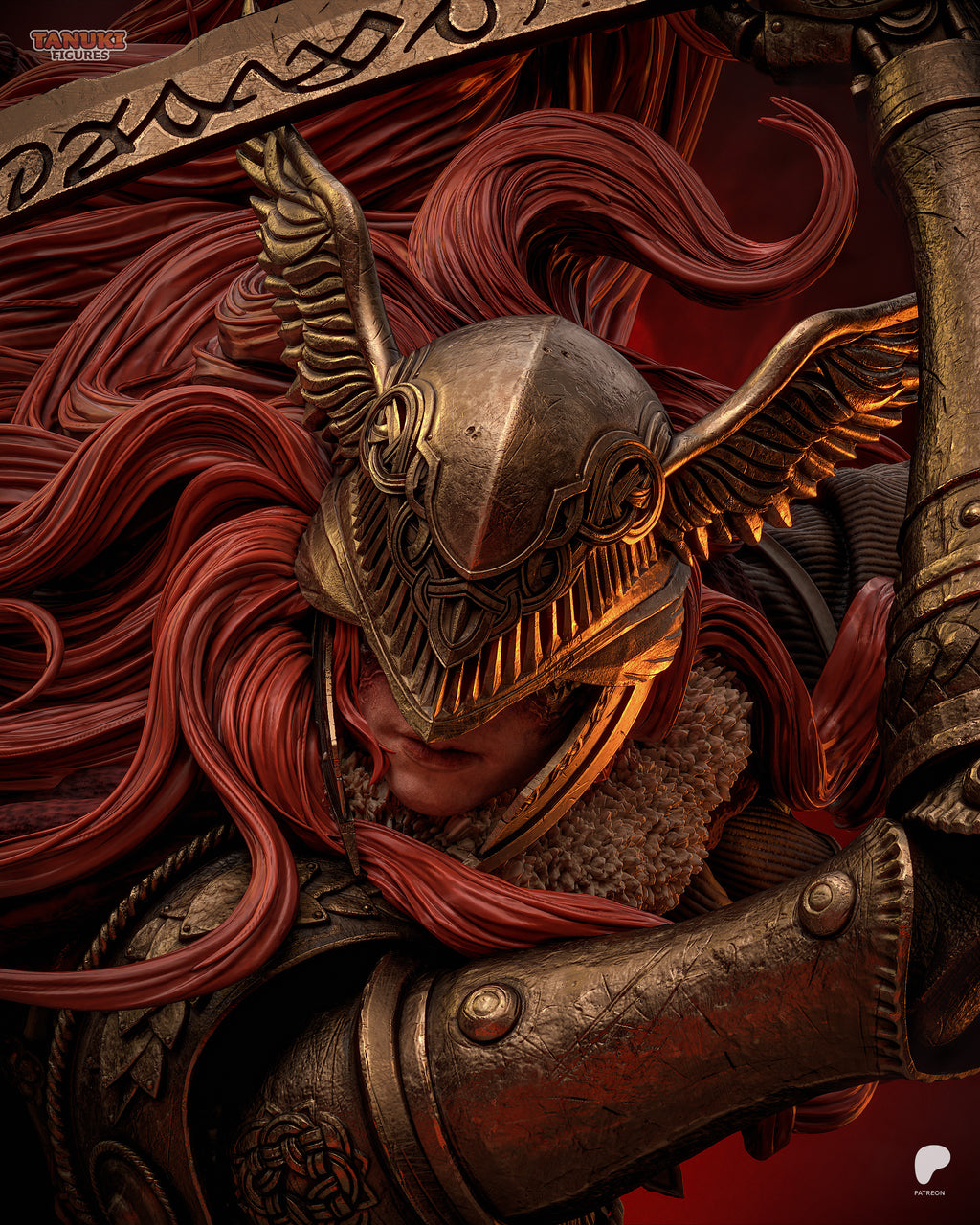 Malenia - Elden Ring — Premium 3D Resin Collectible Figure