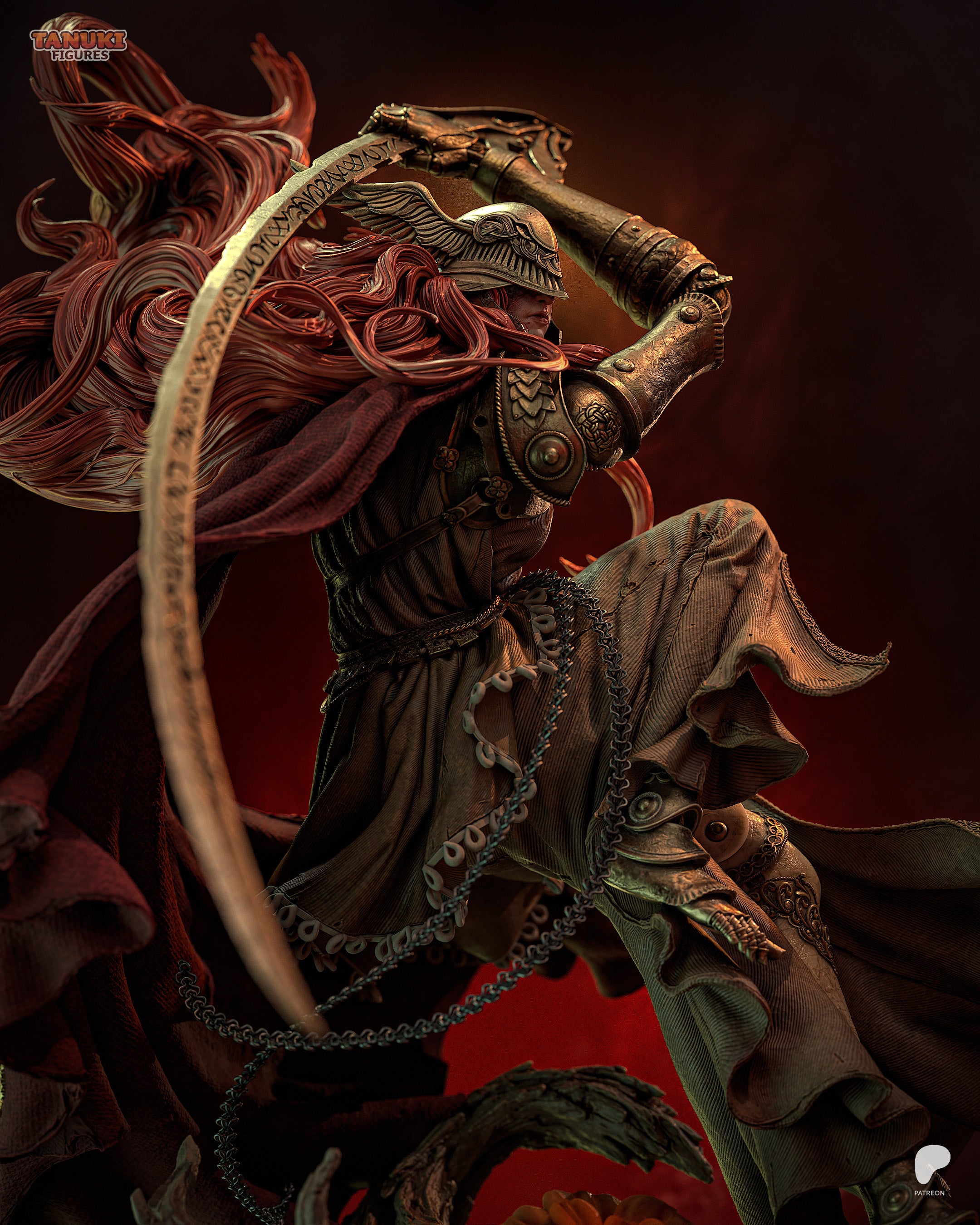Malenia - Elden Ring — Premium 3D Resin Collectible Figure