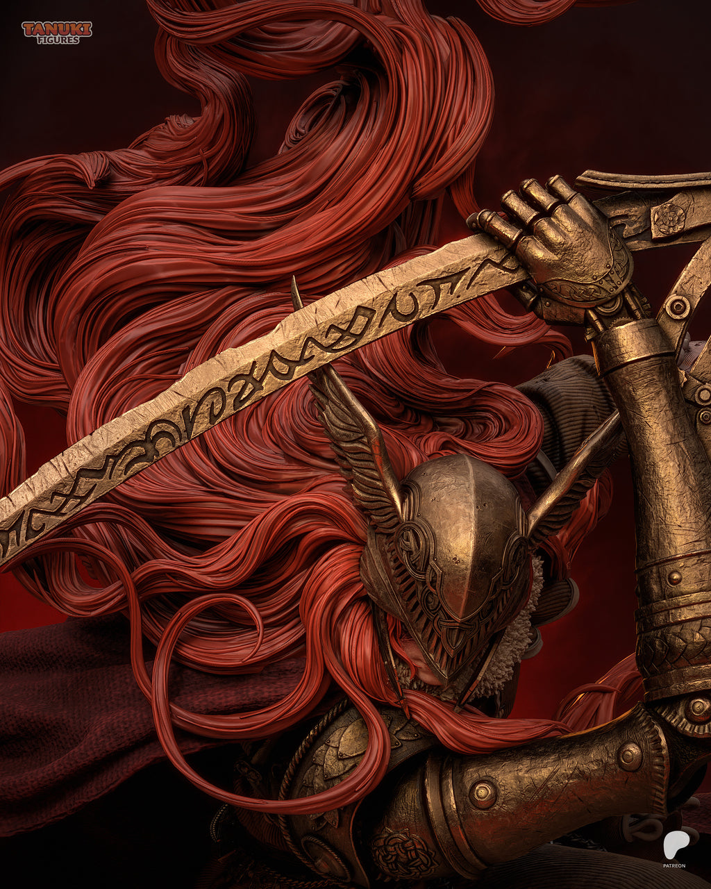 Malenia - Elden Ring — Premium 3D Resin Collectible Figure