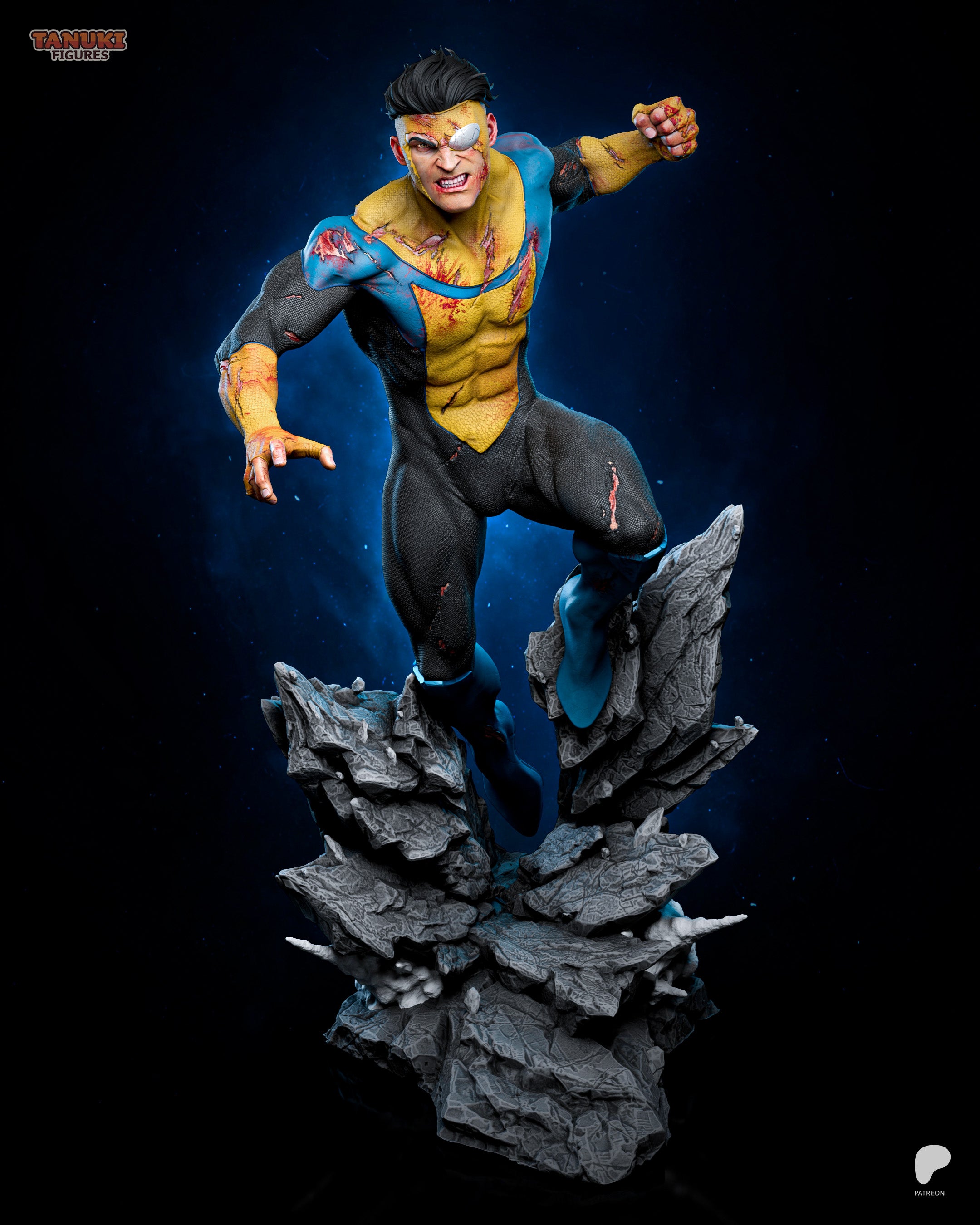 Mark - Invincible — Figura Coleccionável Premium em Resina 3D