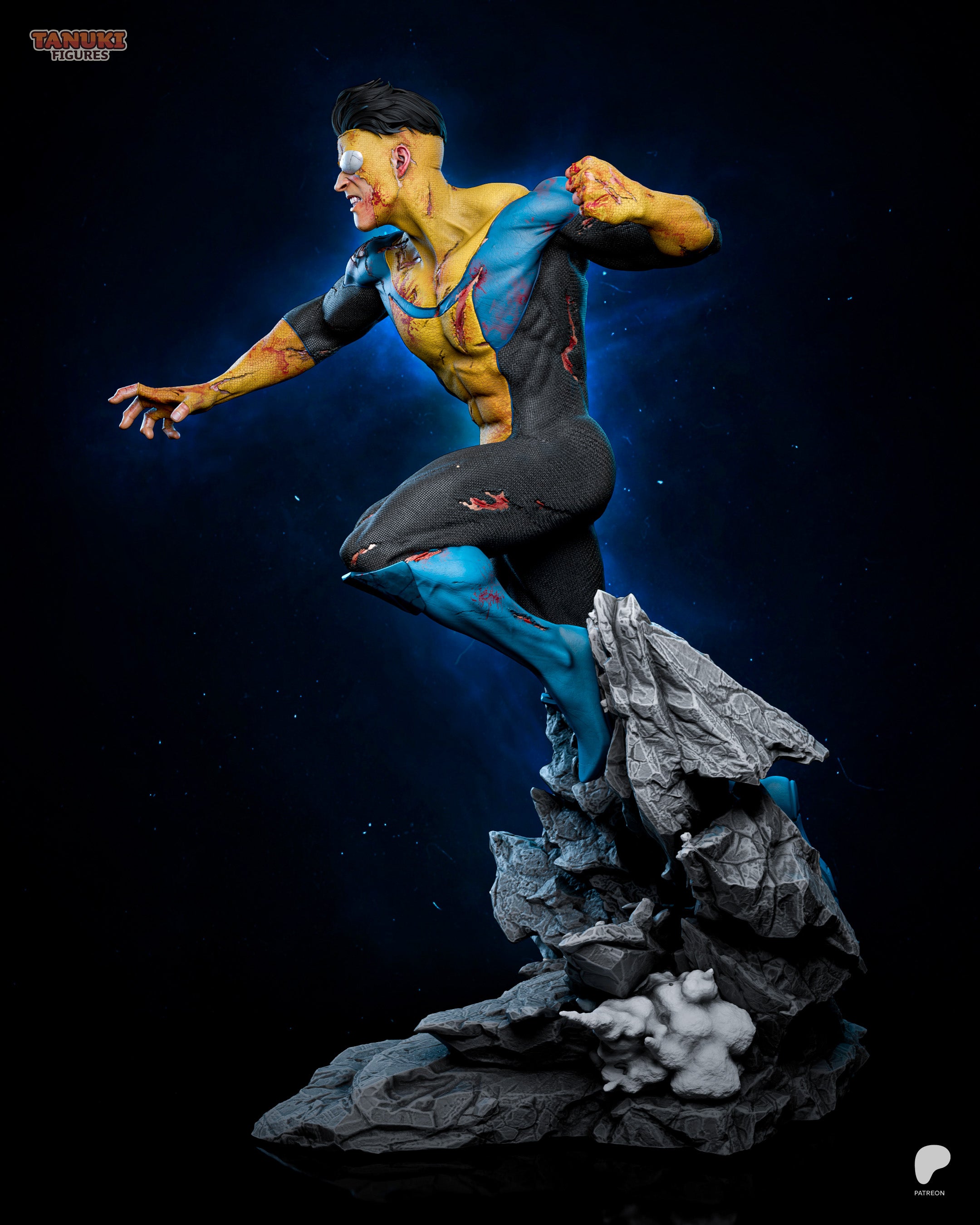 Mark - Invincible — Figura Coleccionável Premium em Resina 3D