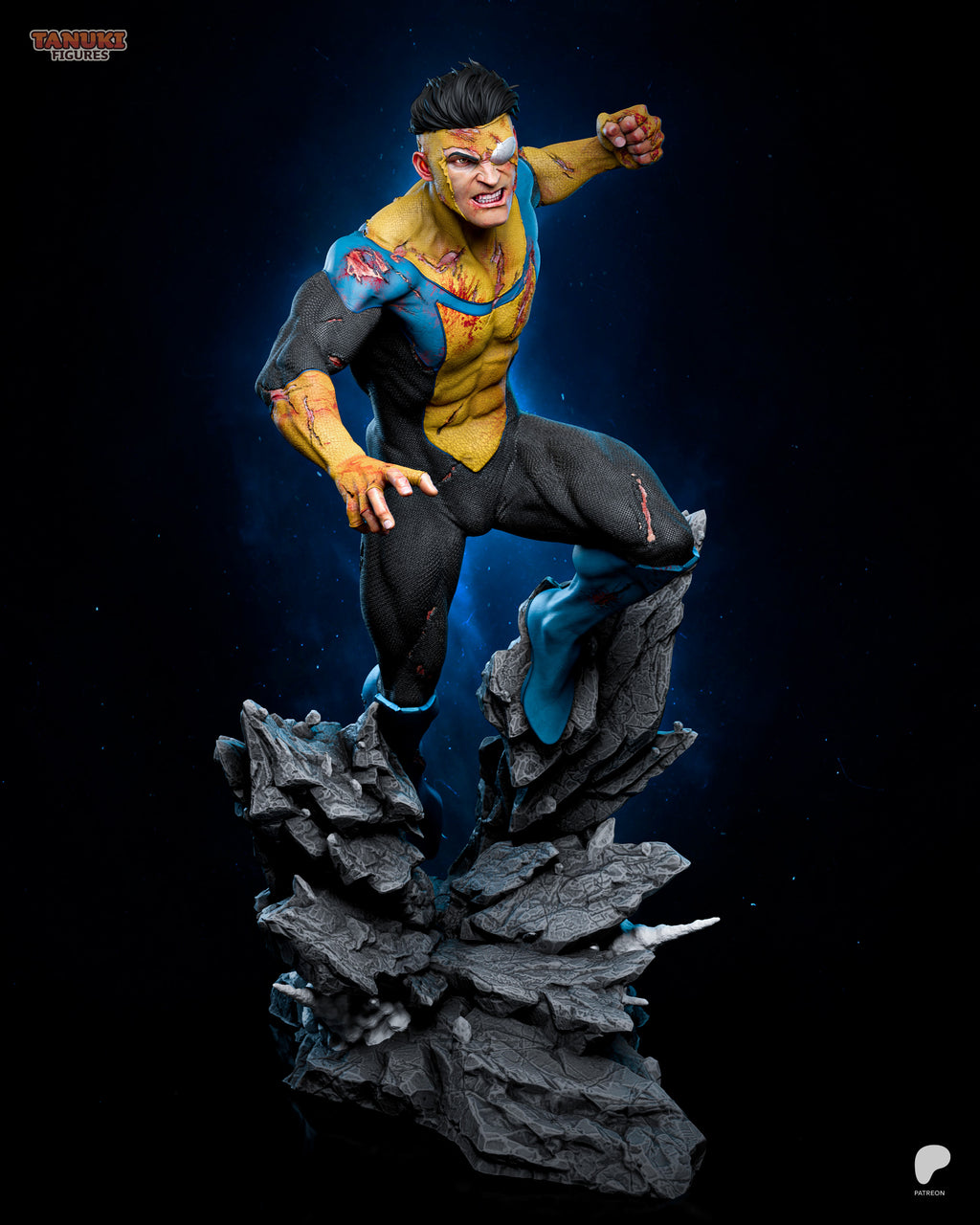 Mark - Invincible — Figura Coleccionável Premium em Resina 3D