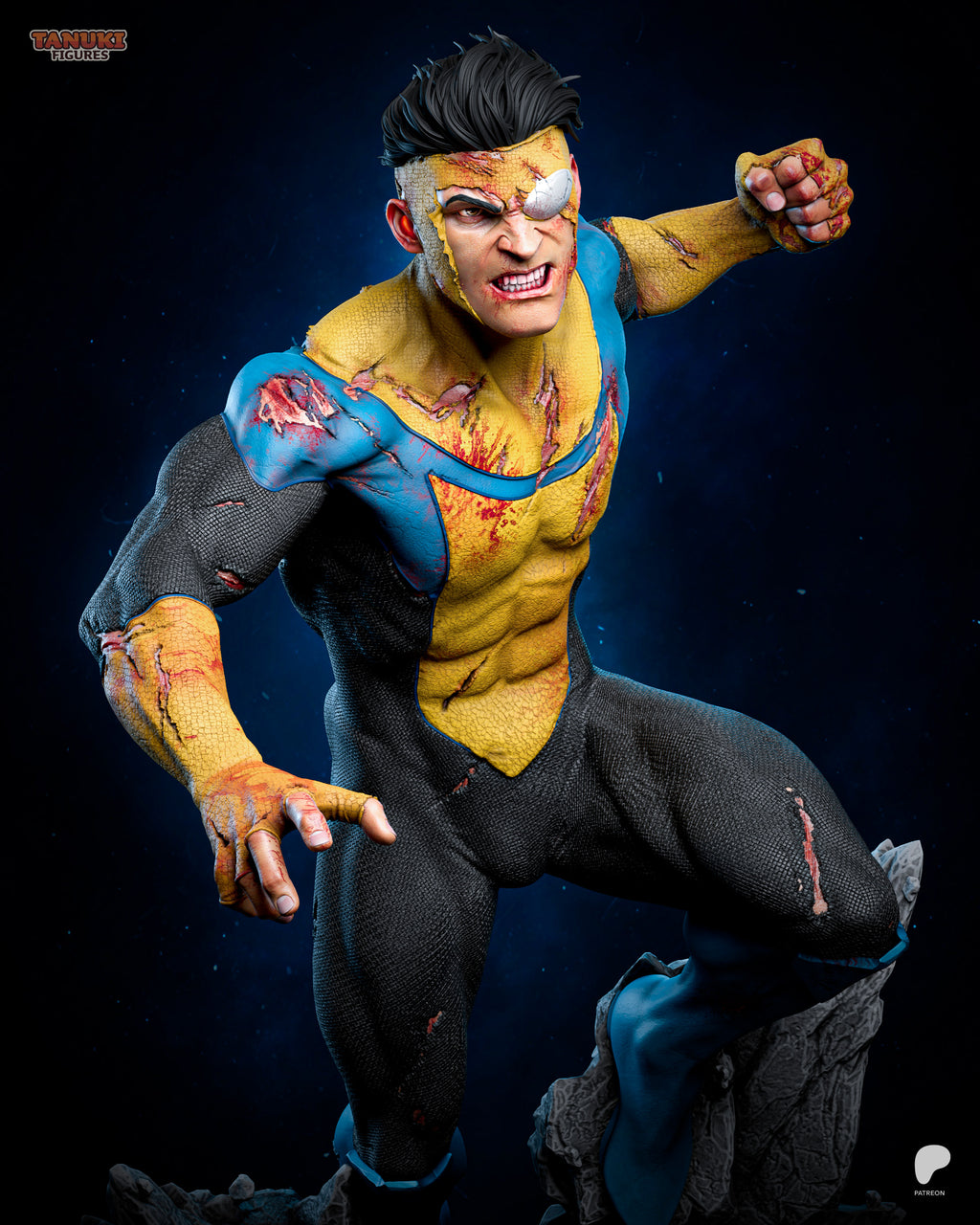 Mark - Invincible — Figura Coleccionável Premium em Resina 3D