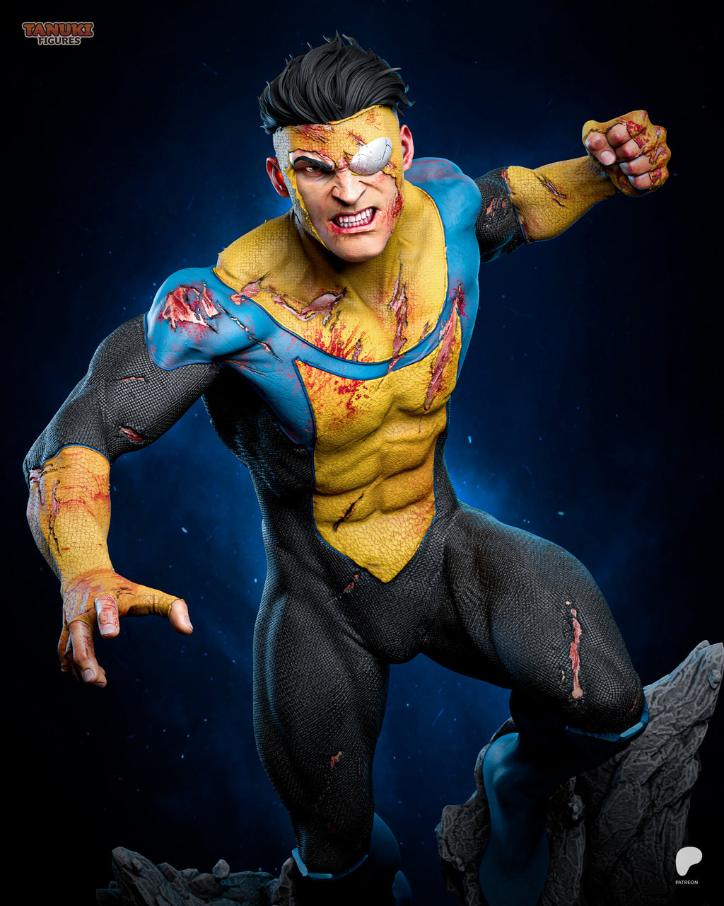 Mark - Invincible — Figura Coleccionável Premium em Resina 3D