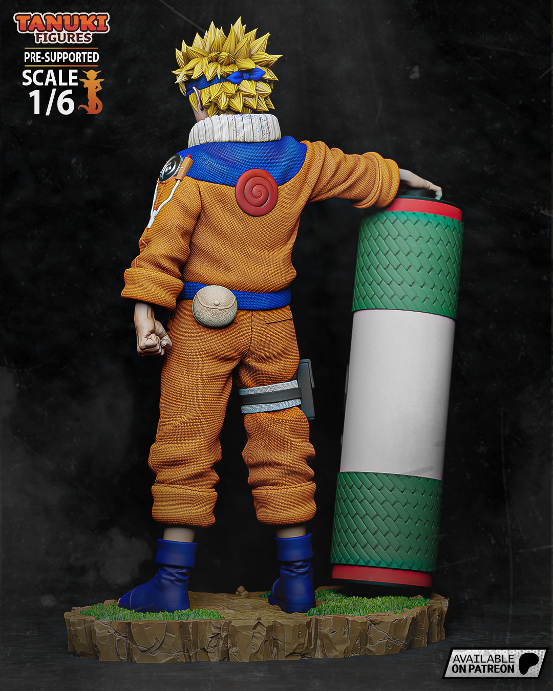 Naruto — Naruto Shippuden | Figura Coleccionável Premium em Resina 3D