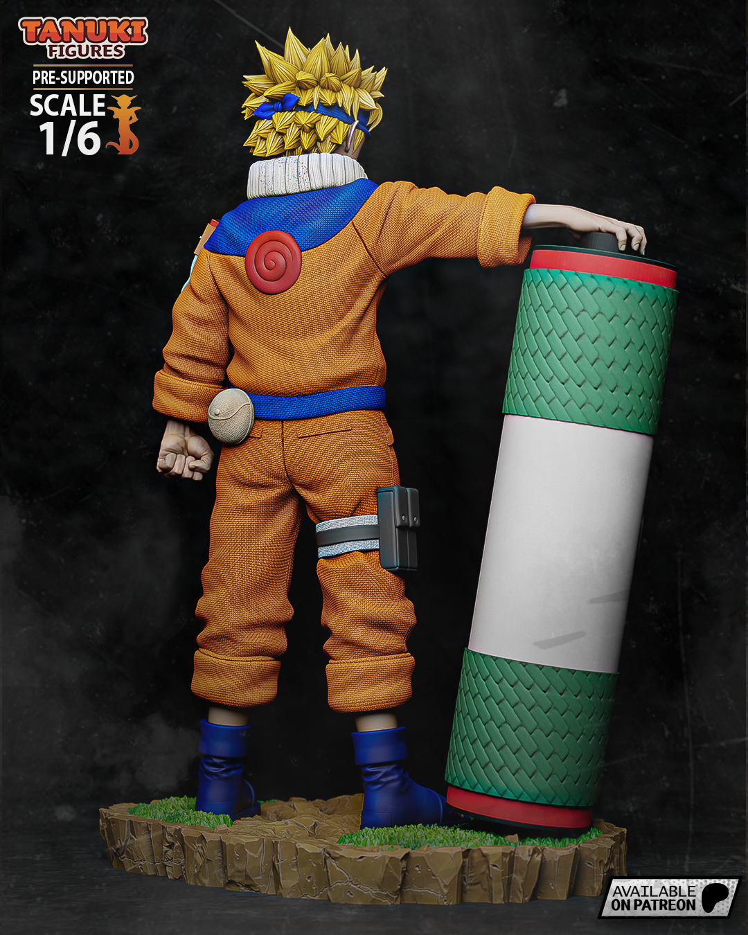 Naruto — Naruto Shippuden | Figura Coleccionável Premium em Resina 3D