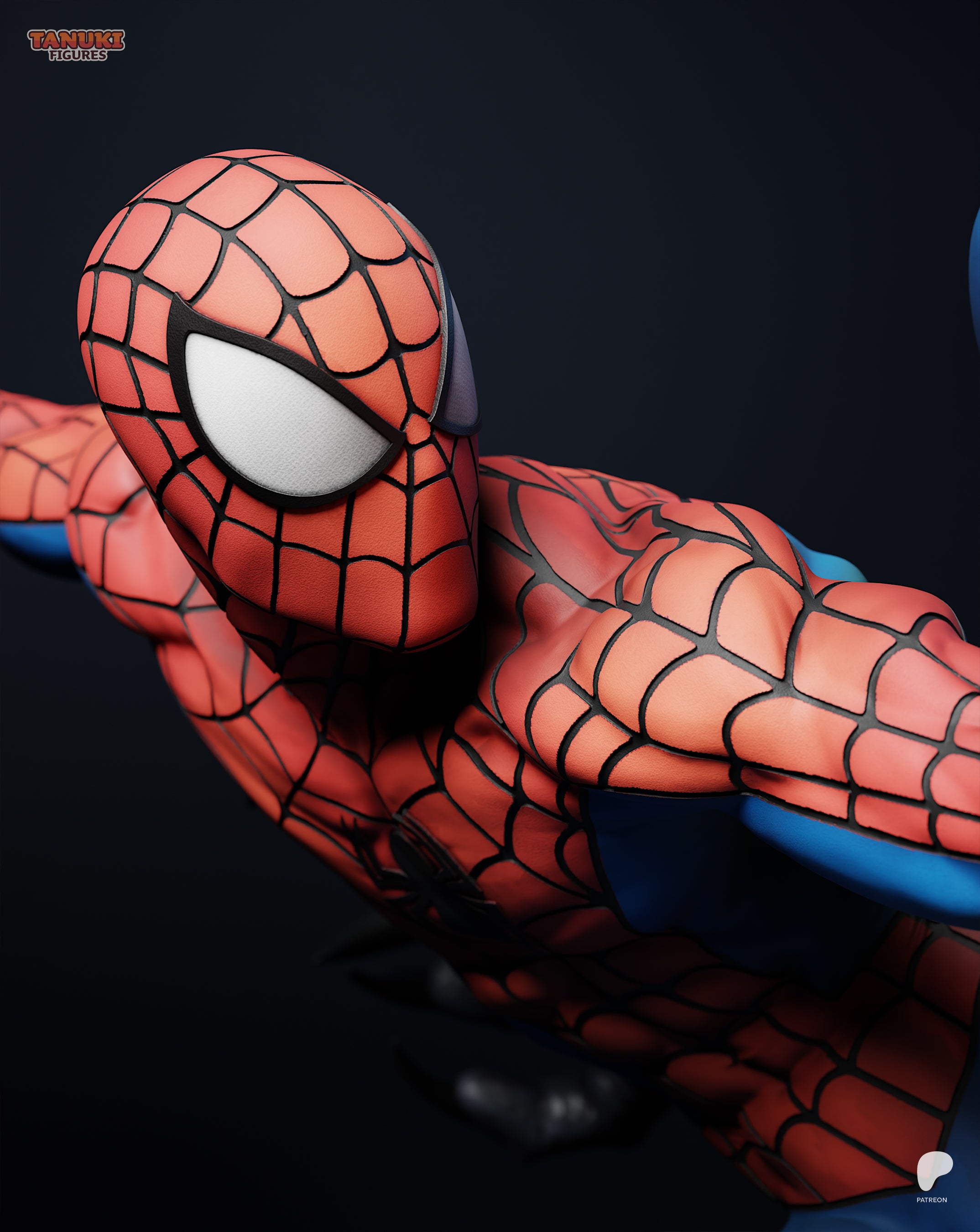 Spiderman - Venom — Figura Coleccionável Premium em Resina 3D