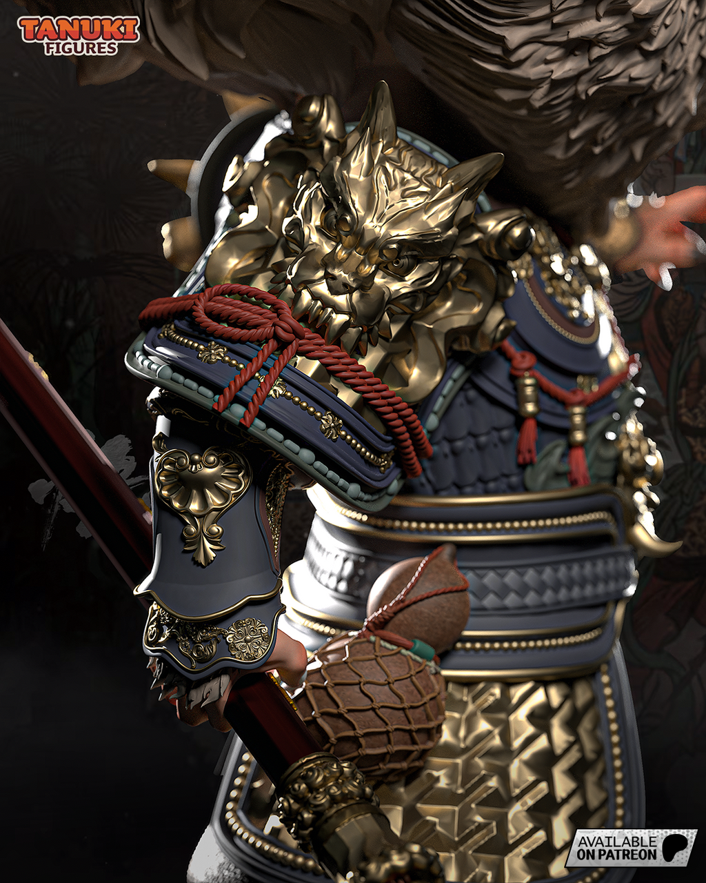 Wukong - Chibi — Figura Coleccionável Premium em Resina 3D