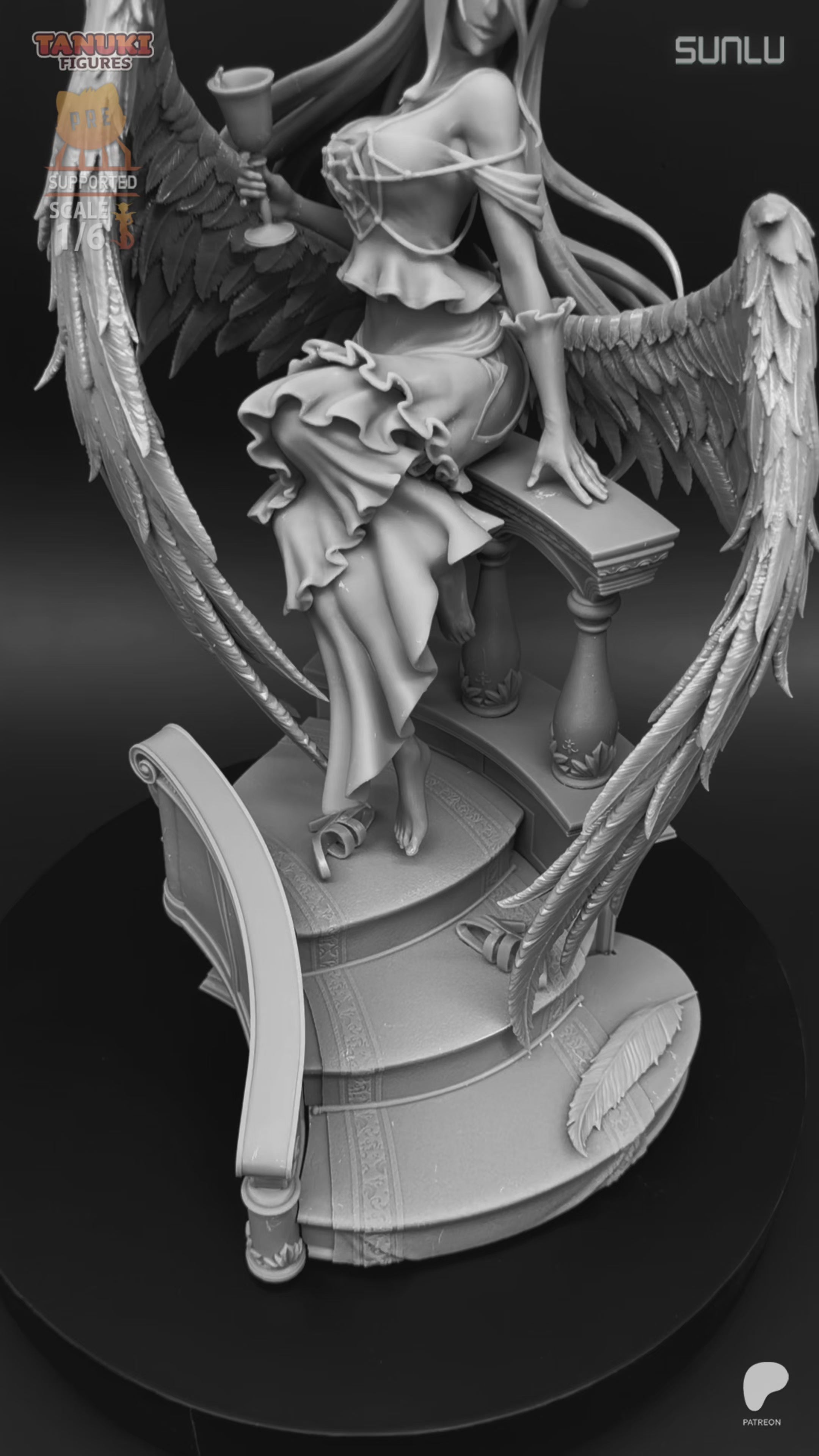 Albedo - Overlord — Figura Coleccionável Premium em Resina 3D